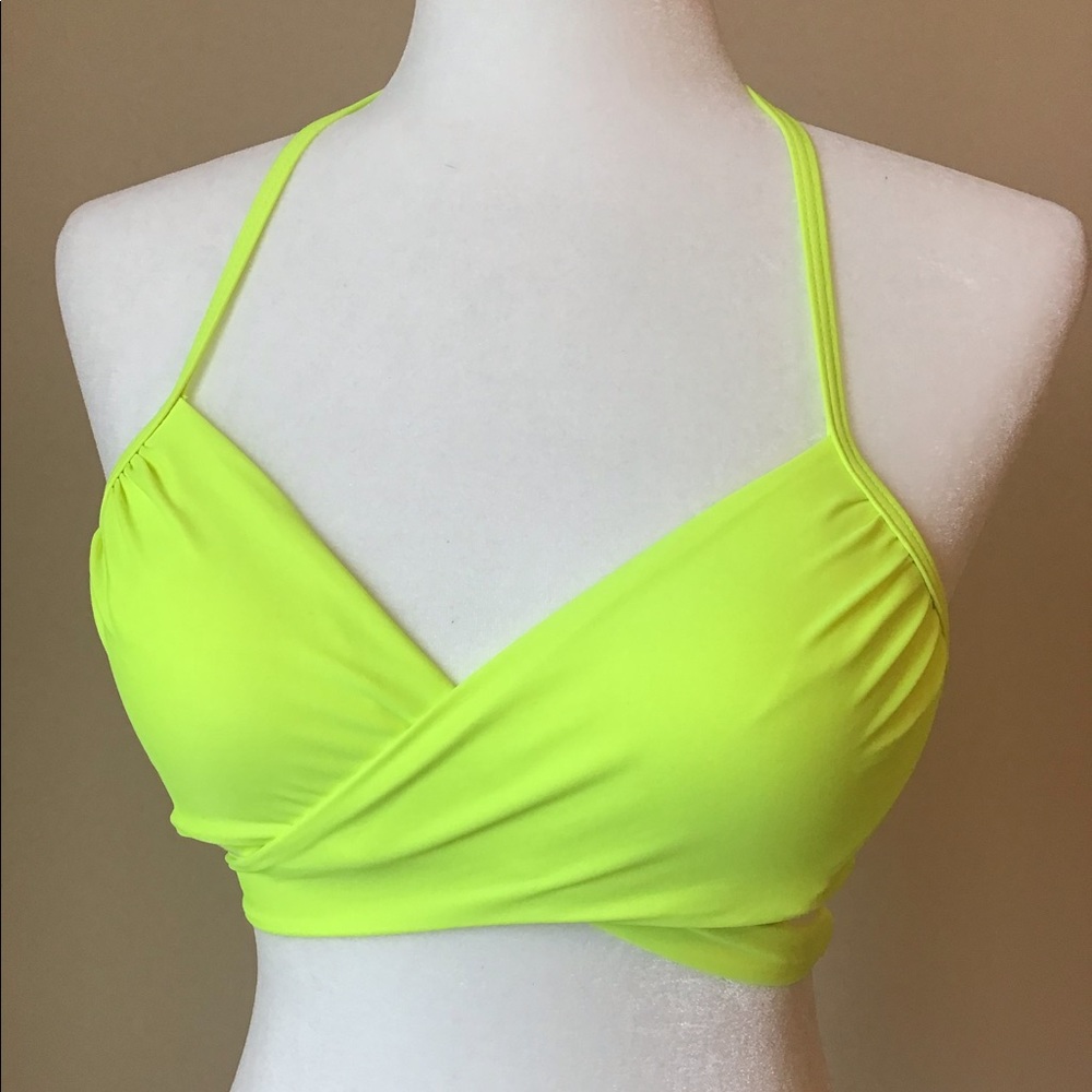 Wrap swim top